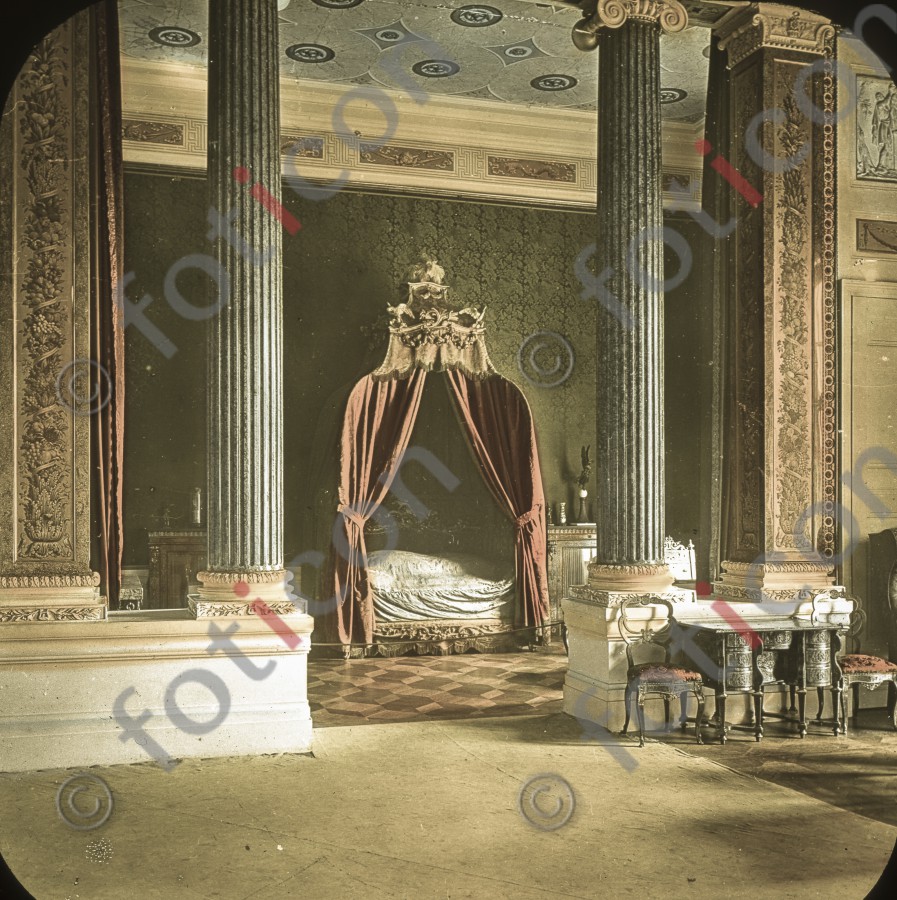 Zimmer Friedrichs des Grossen; Room of Frederick the Great - Foto foticon-simon-fr-d-grosse-190-061.jpg | foticon.de - Bilddatenbank für Motive aus Geschichte und Kultur